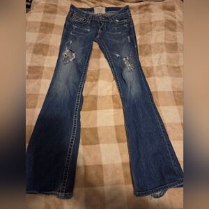 Big Star Women's Blue Flare Jeans